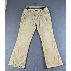 Polo Ralph Lauren Corduroy Pants Mens 35x28 Beige Tan